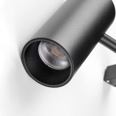 209137 Светильник 48V для 1-фазного трека UNO LED 10W 820LM 28G ANTIGLARE ЧЕРНЫЙ МАТОВЫЙ 3000K