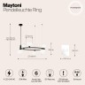 Подвесной светильник Maytoni MOD013PL-06B