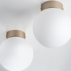 812013 Люстра GLOBO 1х40W E14 ШАМПАНЬ/БЕЛЫЙ