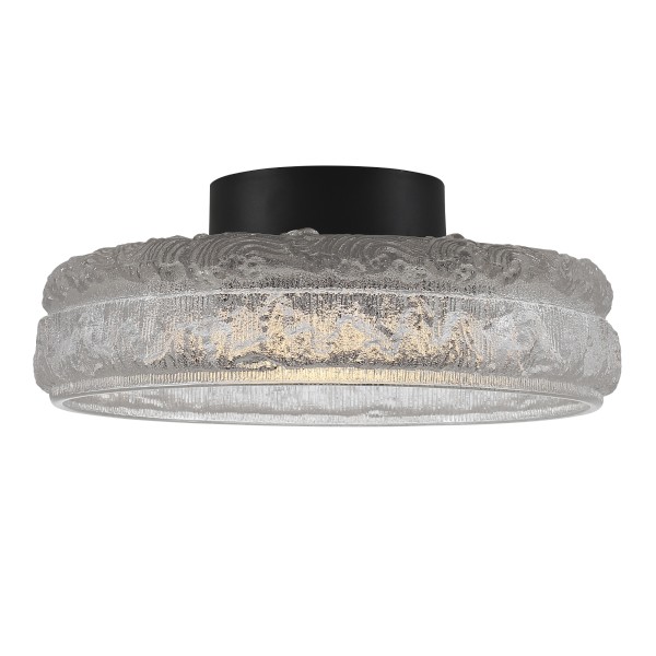 SL6143.402.01 Светильник потолочный ST-Luce черный/прозрачный LED 1*15W 4000K ANTIKE