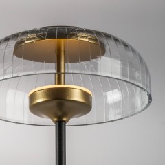 738773 Торшер ACRILE 7W LED 263LM 120G ЗОЛОТО/ЧЕРНЫЙ 3000K