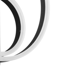 738667 Настенно-потолочный светильник UNDINE 60W LED 2666LM ЧЕРНЫЙ 3000-6000K