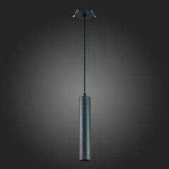 ST151.408.01 Встраиваемый подвесной светильник Черный GU10 1*50W  IP20 D54xH290 220V Без ламп Подвесные светильники