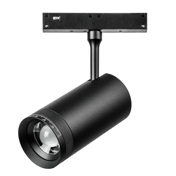 209037 Светильник 48V для трека UNO LED 12W 1000LM 10-55G ЧЕРНЫЙ МАТОВЫЙ 3000K