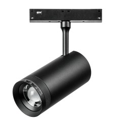 209037 Светильник 48V для трека UNO LED 12W 1000LM 10-55G ЧЕРНЫЙ МАТОВЫЙ 3000K