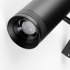 209037 Светильник 48V для трека UNO LED 12W 1000LM 10-55G ЧЕРНЫЙ МАТОВЫЙ 3000K