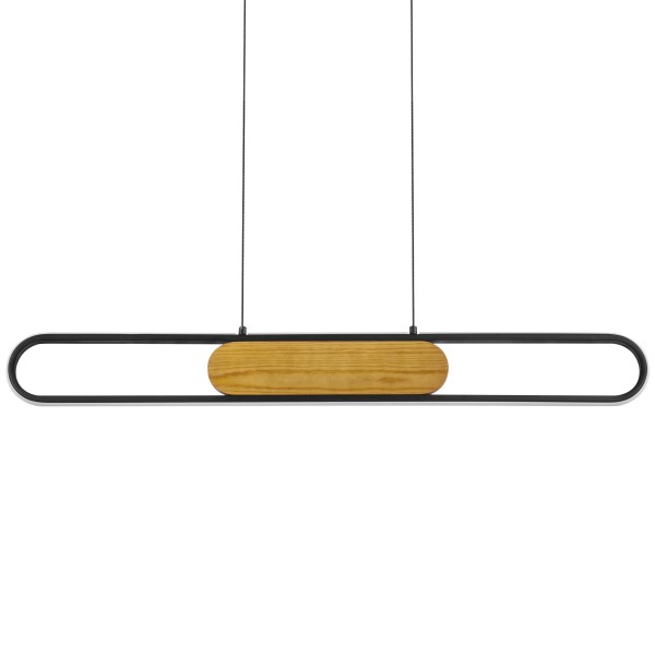 723317 Люстра LODI LED 36W 3240LM ЧЕРНЫЙ 3000K