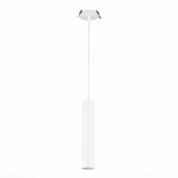 ST151.508.01 Встраиваемый подвесной светильник Белый GU10 1*50W  IP20 D54xH290 220V Без ламп Подвесные светильники