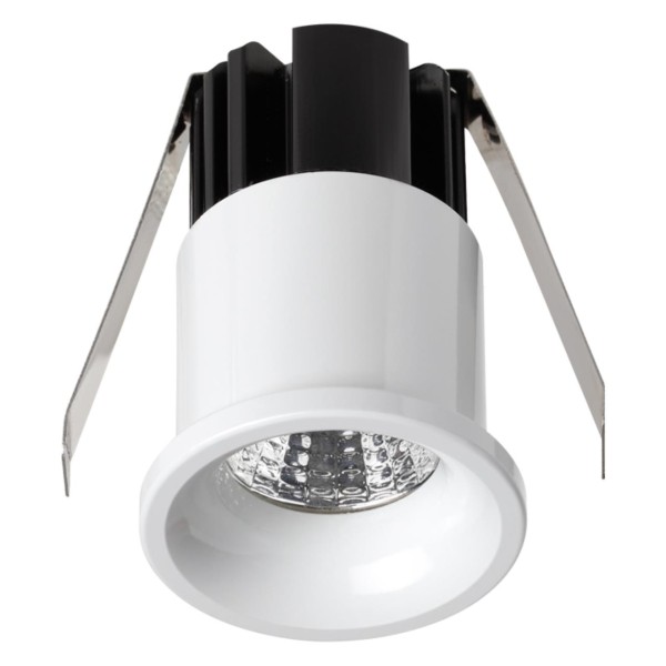 357698 SPOT NT18 490 белый Встраиваемый светильник IP20 LED 3000K 3W 160-265V DOT