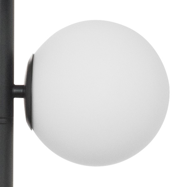 815757 Торшер CROCO 5х40W E14 ЧЕРНЫЙ МАТОВЫЙ