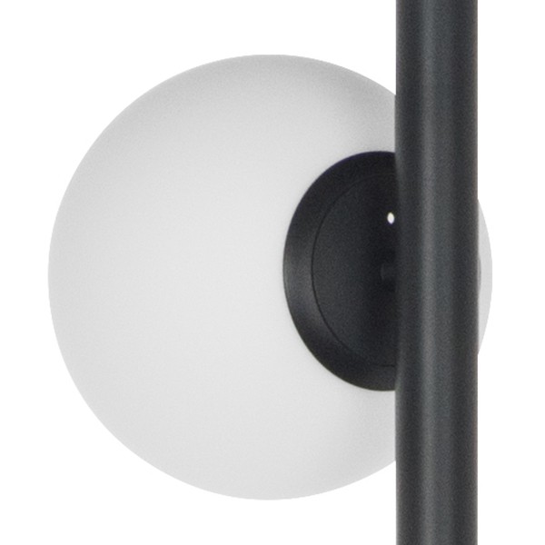 815757 Торшер CROCO 5х40W E14 ЧЕРНЫЙ МАТОВЫЙ