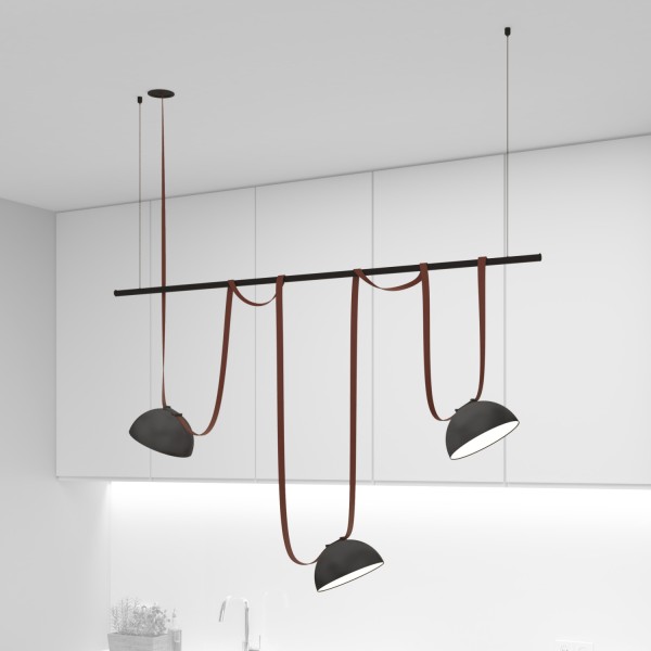 Комплект ременной трековой системы Belty на штанге Rod