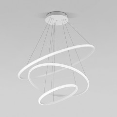 Подвесной светодиодный светильник с пультом управления 90264/3 белый