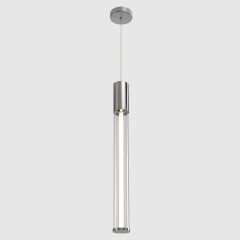 Светильник подвесной Crystal Lux LINEUP SP11W LED CHROME