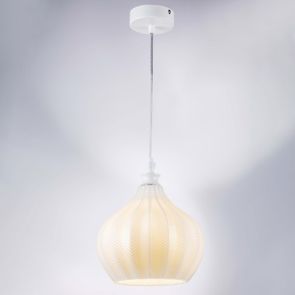 793116 Люстра ROCCO 1х6W (led) E27 БЕЛЫЙ