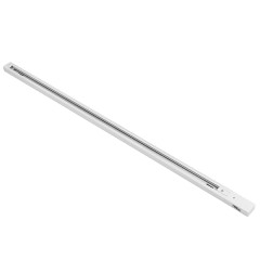 502015 Трек двухконтактный однофазный BARRA,длина 1м, БЕЛЫЙ МАТОВЫЙ (питание и заглушка в комплекте)