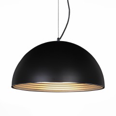 SL279.403.01 Светильник подвесной ST-Luce Черный/Черный, Серебристый E27 1*60W TAPPO