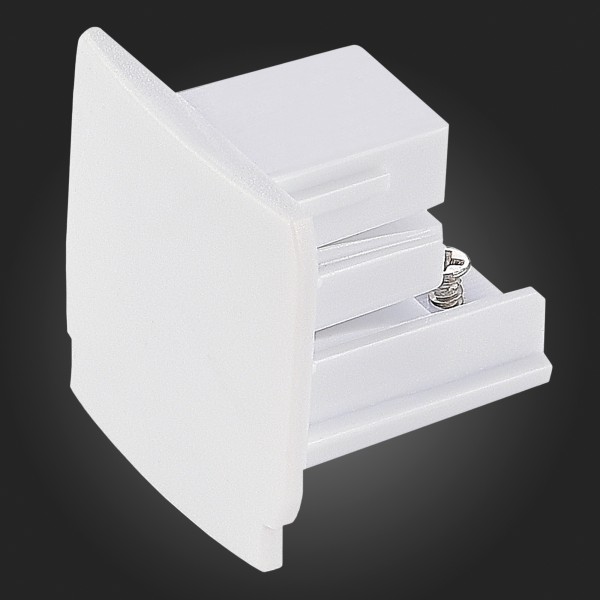 ST030.509.11 Заглушка для трехфазного шинопровода ST-Luce Белый TRACE