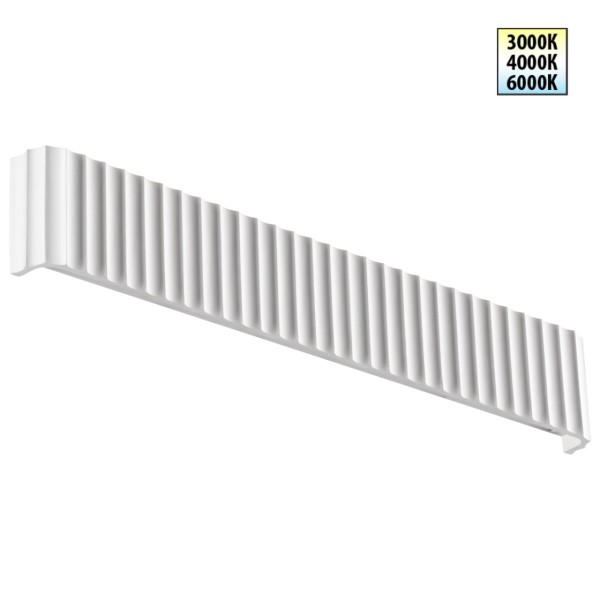 359403 OVER NT24 540 белый Светильник настенный с переключателем цв.температуры IP20 LED 16W 220V 3000/4000/6000K YESO