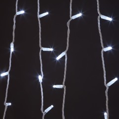 Праздничная гирлянда нить белый 10м IP65 400-101