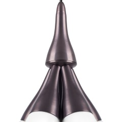 757150 Люстра CONE 5х10W (led) E14 КОФЕЙНЫЙ/БЕЛЫЙ