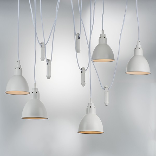 761056 Люстра ACROBATA 5х40W E14 БЕЛЫЙ