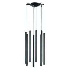 L8T747237 Люстра TUBO LED 40W 2400LM 25G ЧЕРНЫЙ 3000K (574737+747237 (8шт)