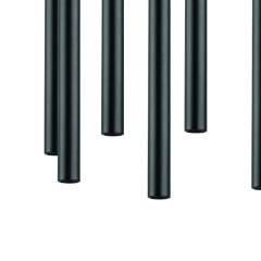 L8T747237 Люстра TUBO LED 40W 2400LM 25G ЧЕРНЫЙ 3000K (574737+747237 (8шт)