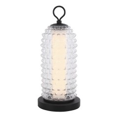 SL6144.404.01 Прикроватная лампа ST-Luce черный/прозрачный LED 1*12W 4000K SAGUARO