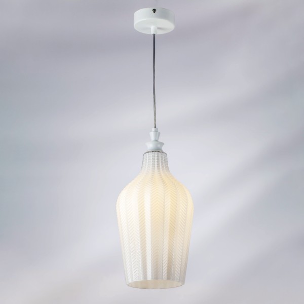 793136 Люстра ROCCO 1х6W (led) E27 БЕЛЫЙ