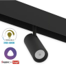 Трековый магнитный светильник SPOT MAGNETIC S20 48V 10W 24° CRI90 OSRAM 3000-6000K TRIX | Черный корпус D35х80mm