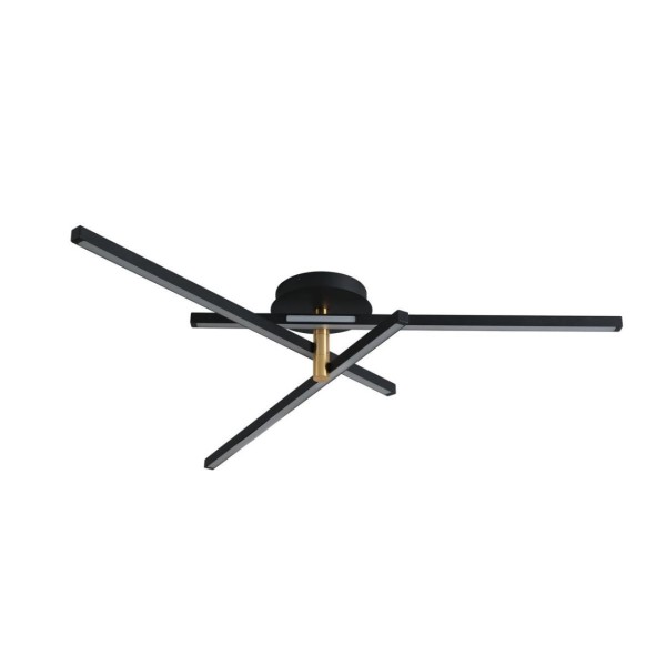 6547/56CL LEDIO LN23 232 чёрный, золотой Потолочный светильник LED 56W 4000K 2160Лм 220V PARKER