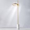 801713 2КОР! Торшер MARMARA LED 5W 400LM ЗОЛОТО/МРАМОР 3000K