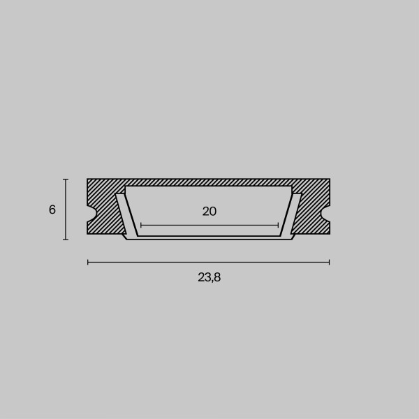 Комплектующие к светодиодной ленте Led Strip ALM002S-2M