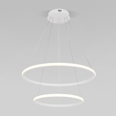 Подвесной светодиодный светильник с пультом управления 90264/2 белый