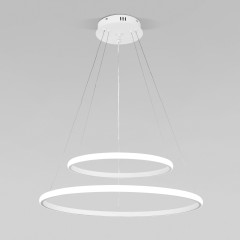 Подвесной светодиодный светильник с пультом управления 90264/2 белый