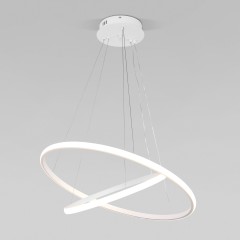 Подвесной светодиодный светильник с пультом управления 90264/2 белый