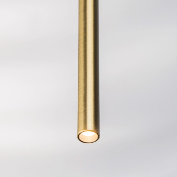 L3T747333 Люстра TUBO LED 15W 900LM 25G ЗОЛОТО 3000K (574713+747333 (3шт)