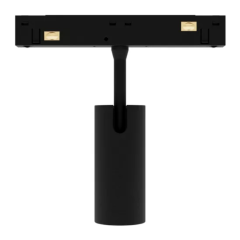 Трековый магнитный светильник SPOT MAGNETIC S20 48V 15W 24° CRI90 OSRAM 4000K | Черный корпус D45х100mm