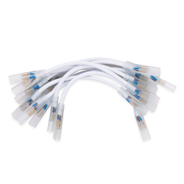 Гибкий переходник для светодиодной ленты 220V 2835 (10 шт.) KP-10