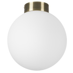 812021 Люстра GLOBO 1х40W E14 БРОНЗА/БЕЛЫЙ