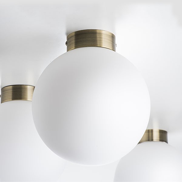 812021 Люстра GLOBO 1х40W E14 БРОНЗА/БЕЛЫЙ