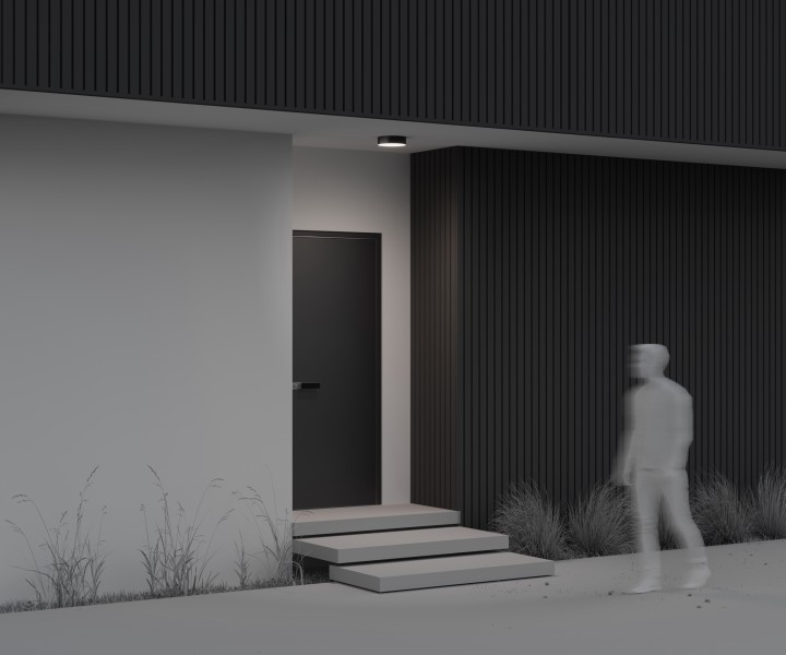 Потолочный светильник Outdoor O431CL-L30B4K