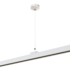 504176 Подвес BARRA универсальный трековый 1,5 м для однофазных и трехфазных треков БЕЛЫЙ