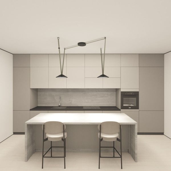 DK5564-BK Cветильник для трека-ремня Belty, серия Flow, со светодиодом, D300*H71мм, 48V DC, 20W, RA90, 120°, 4000K, IP20, черный, алюминий