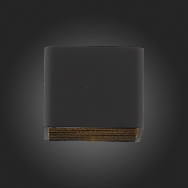 SL455.041.01 Светильник настенный ST-Luce Черный/Черный LED 1*6W 3000K Настенные светильники