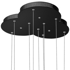 763347 Подвес UNITARIO 34.5W LED 3795LM ЧЕРНЫЙ МАТОВЫЙ 4000K