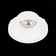 ST254.308.01 Св-к встр. из гипса Белый GU10 1*50W  IP20 D120xH50 180-240V Без ламп Встраиваемые светильники