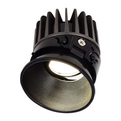 ST851.438.12 Светодиодный модуль Черный LED 1*12W 3000K 960Lm Ra>90 36°IP20 D69xH85 220-240V(глянец) SHIFT