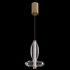 Светильник подвесной Crystal Lux QUASAR SP10W LED TRANSPARENT